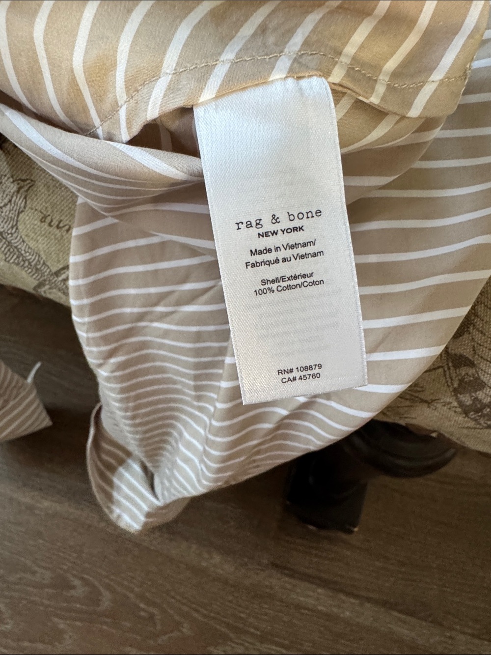 NWT RAG & BONE
Sylvia Stripe Long-Sleeve Women’s Dress Shirt SZ S - Picture 7 of 8